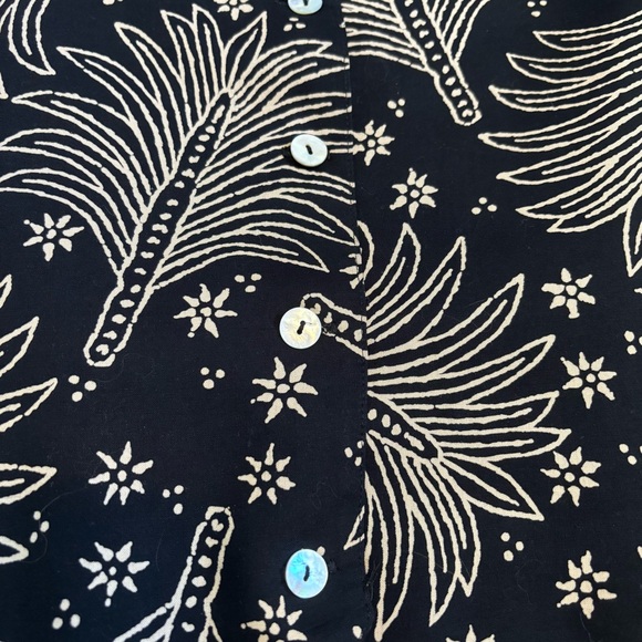 Private Eyes || Vintage Patterned Vest Size Large - Picture 2 of 10